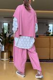 Made in Italy Cooper Needlecord Cap Sleeve Jacket Indian Pink